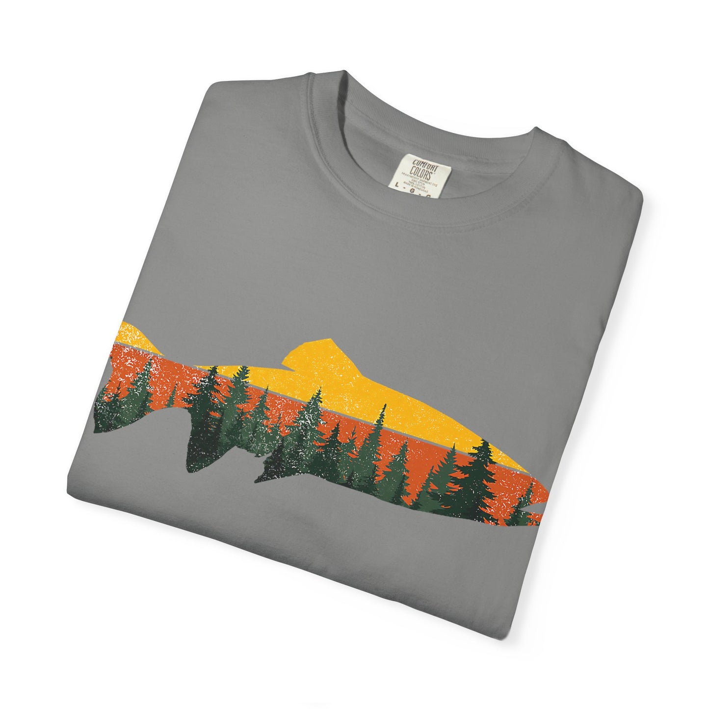 Nature-Inspired Unisex T-Shirt for Outdoor Lovers - Summer Casual Wear, Gift for Fishermen