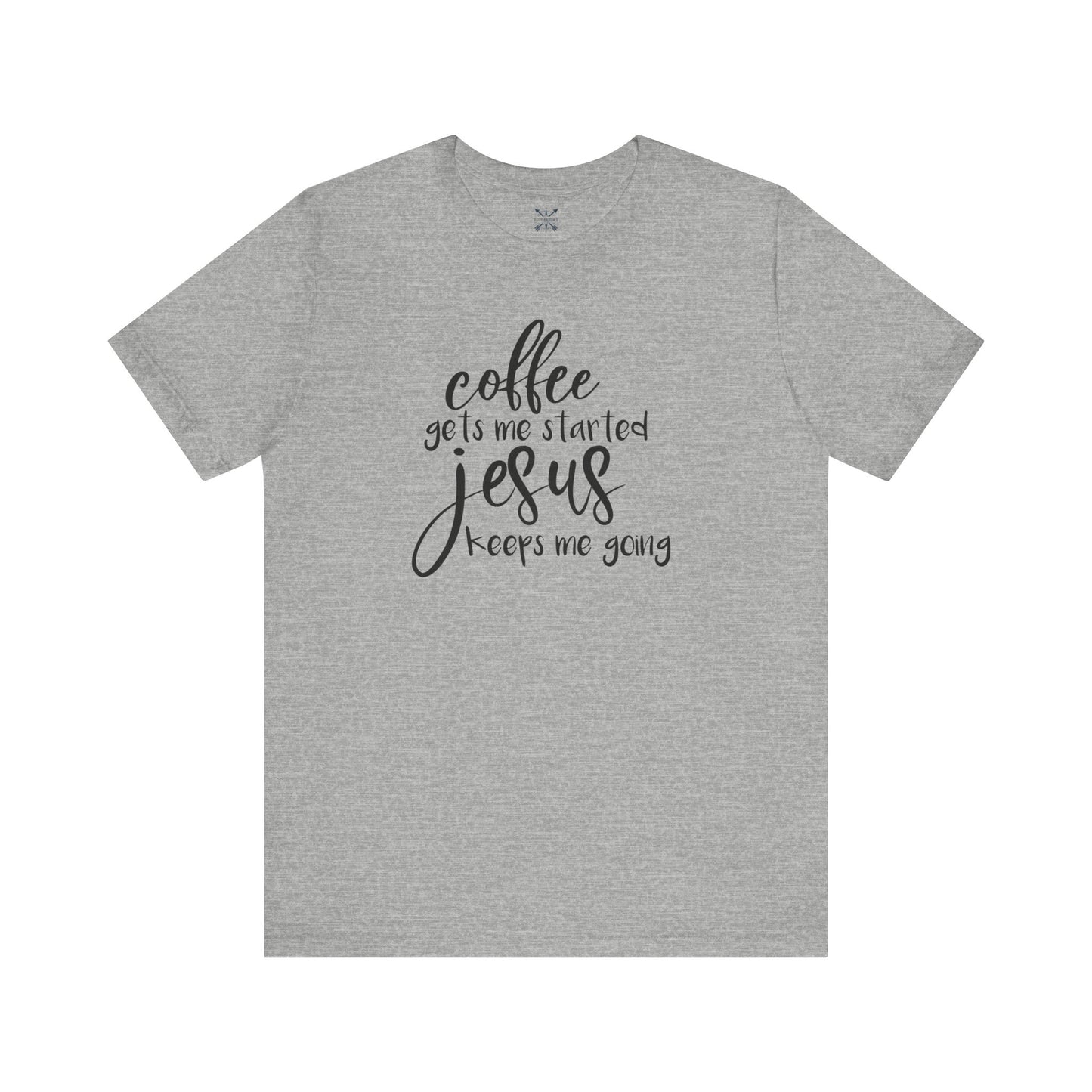 Coffee & Jesus Unisex Tee - Faith-Based Casual Shirt
