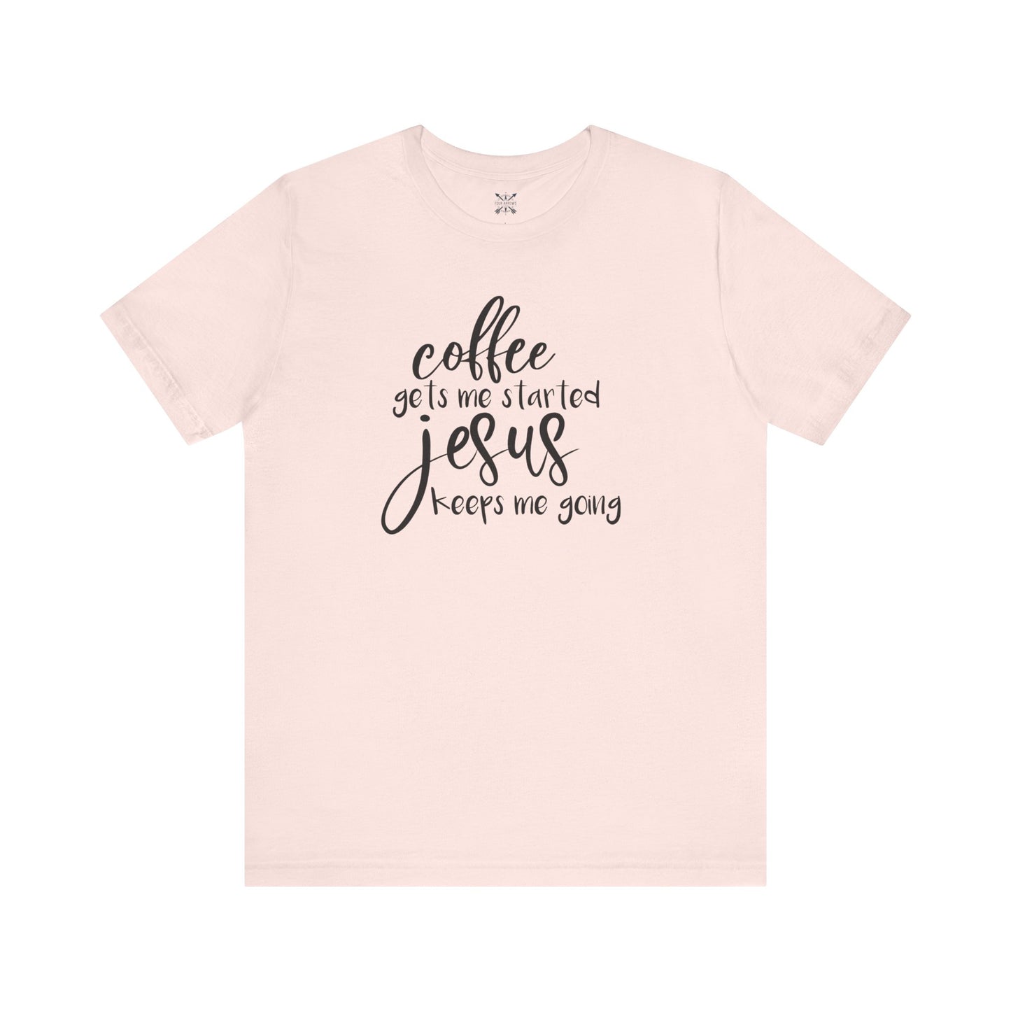 Coffee & Jesus Unisex Tee - Faith-Based Casual Shirt