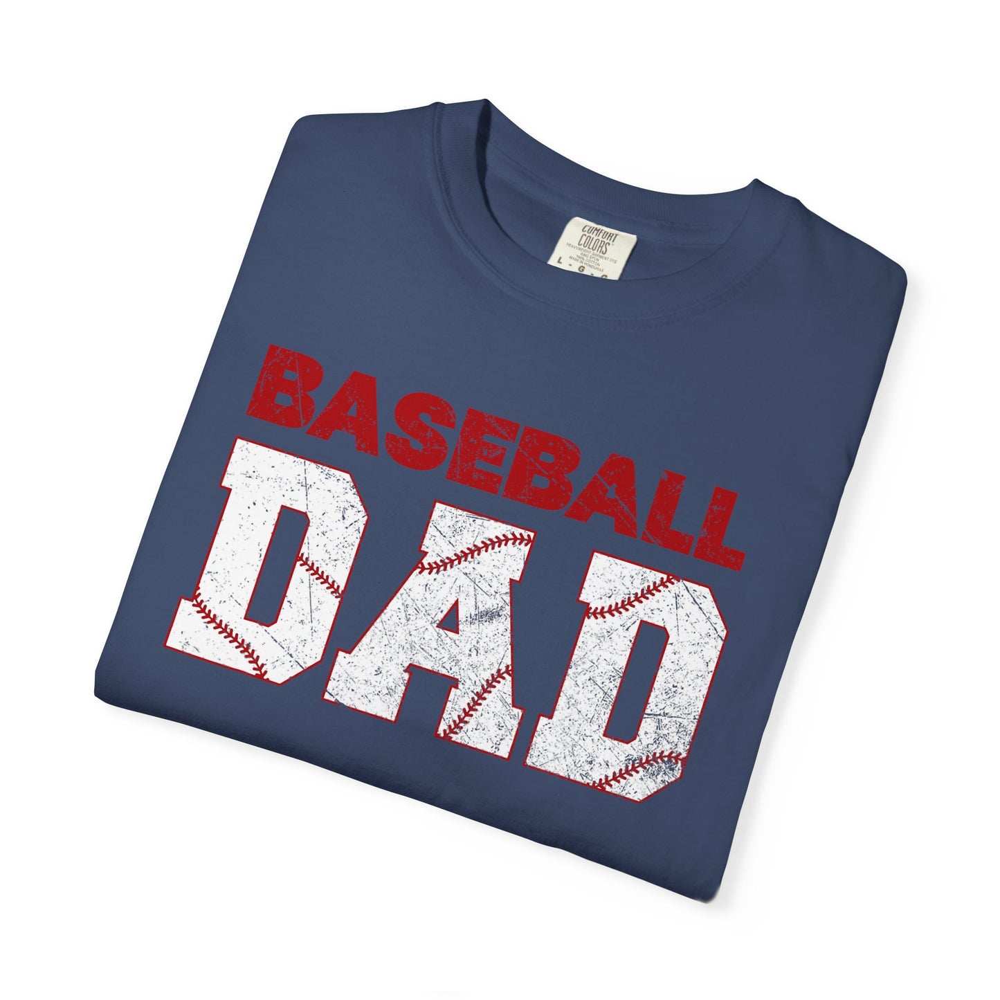 Baseball Dad T-Shirt | Unisex Garment-Dyed Tee