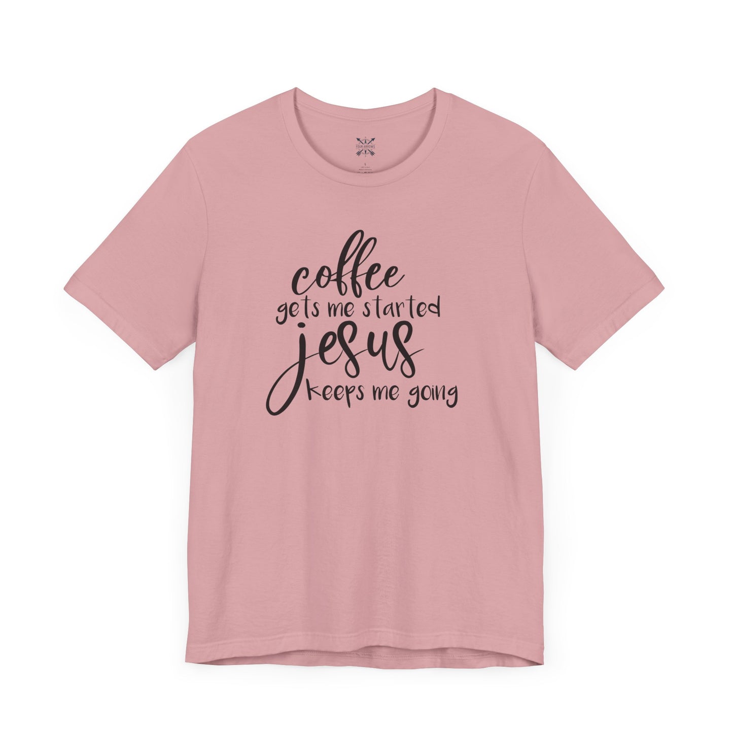Coffee & Jesus Unisex Tee - Faith-Based Casual Shirt