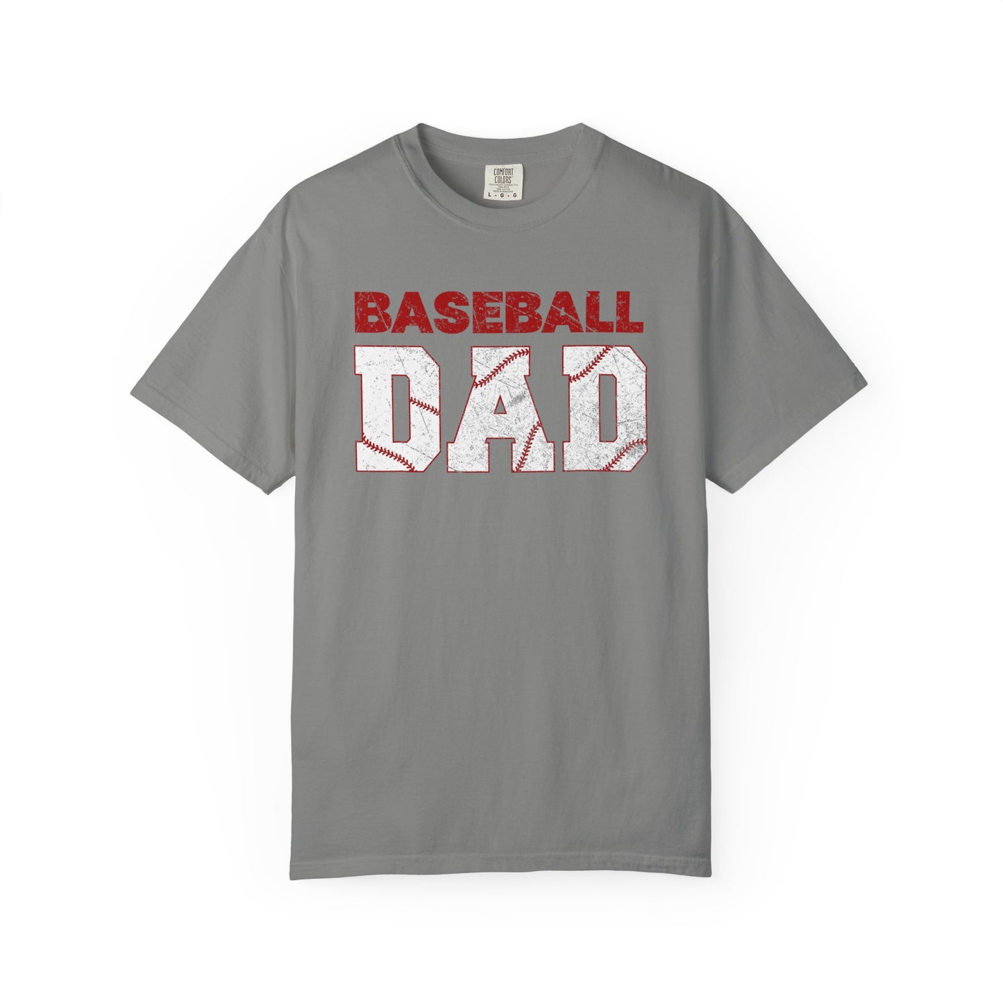 Baseball Dad T-Shirt | Unisex Garment-Dyed Tee