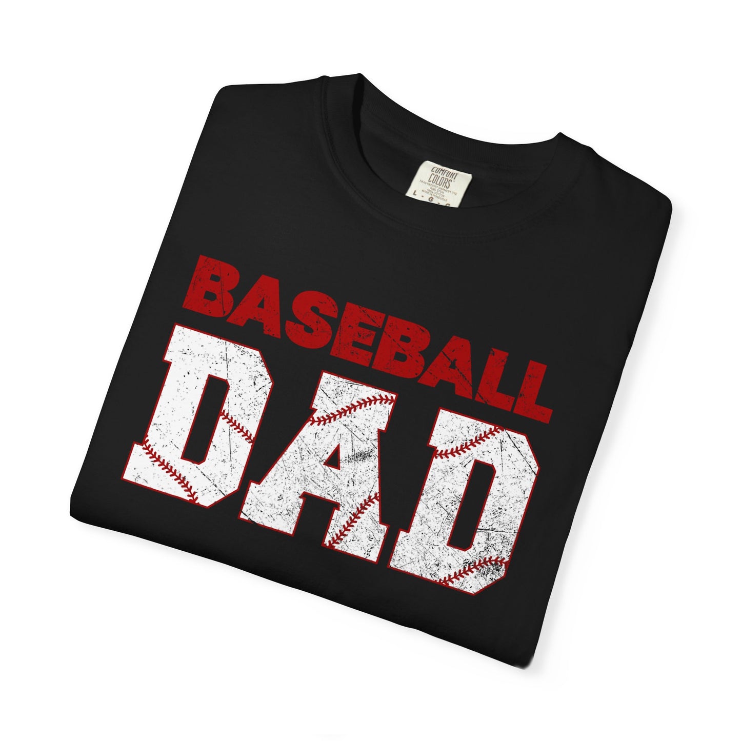 Baseball Dad T-Shirt | Unisex Garment-Dyed Tee