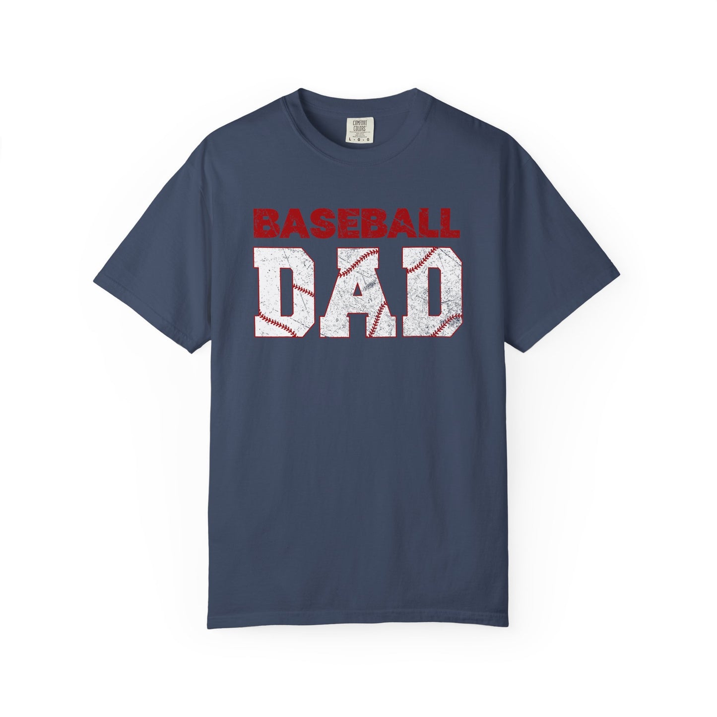 Baseball Dad T-Shirt | Unisex Garment-Dyed Tee