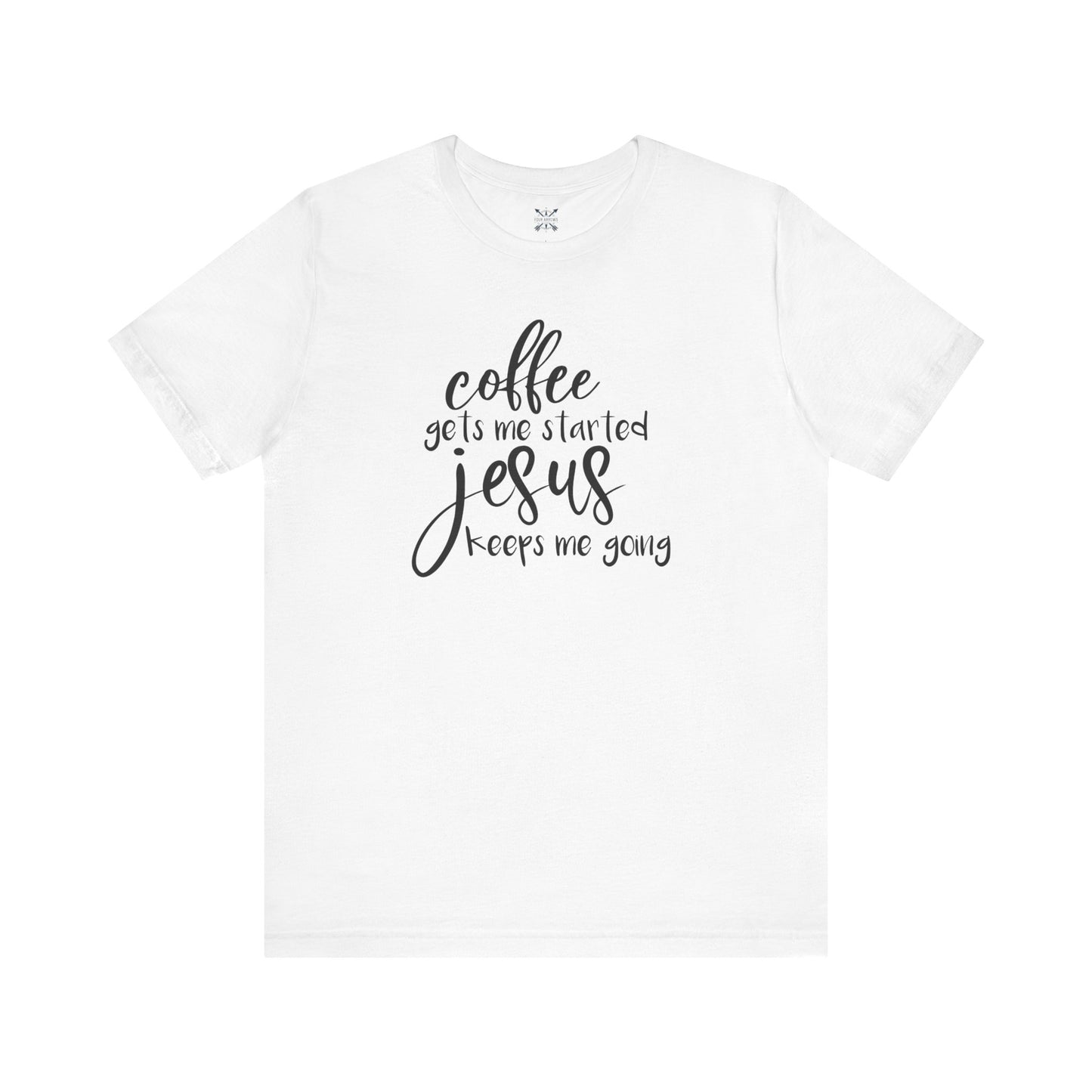 Coffee & Jesus Unisex Tee - Faith-Based Casual Shirt