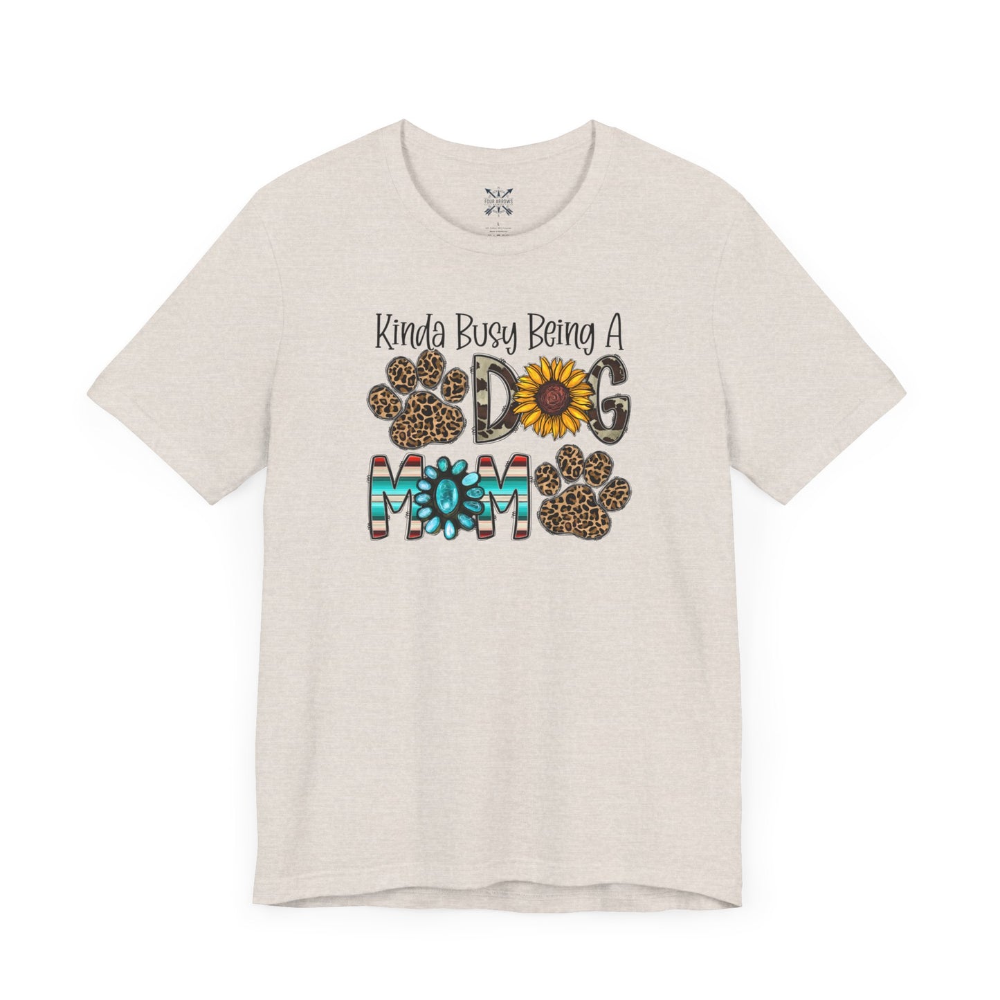 Dog Mom Tee - Unisex Jersey Short Sleeve Tee