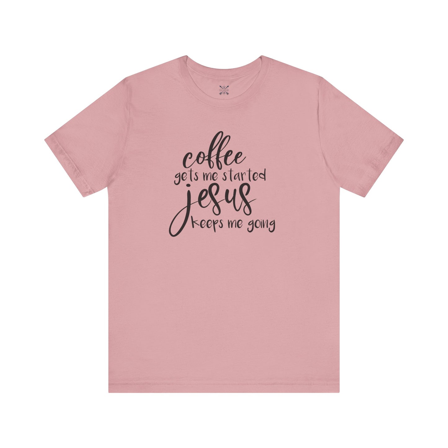 Coffee & Jesus Unisex Tee - Faith-Based Casual Shirt