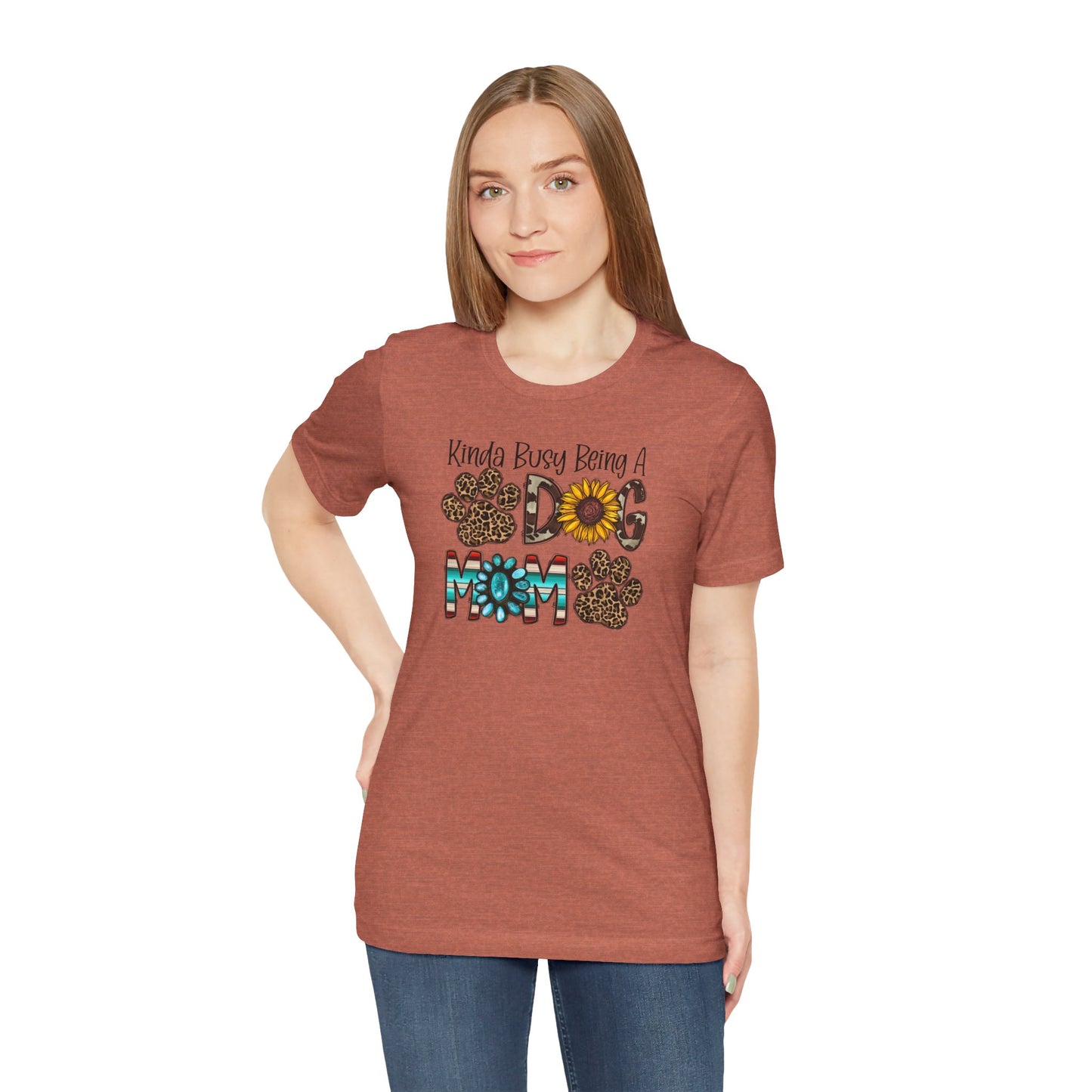 Dog Mom Tee - Unisex Jersey Short Sleeve Tee