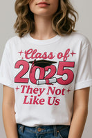 Class of 2025 Unisex Softstyle T-Shirt, Graduation Gift, Custom Tee for Seniors, School Spirit Shirt, Trendy Graduation Apparel