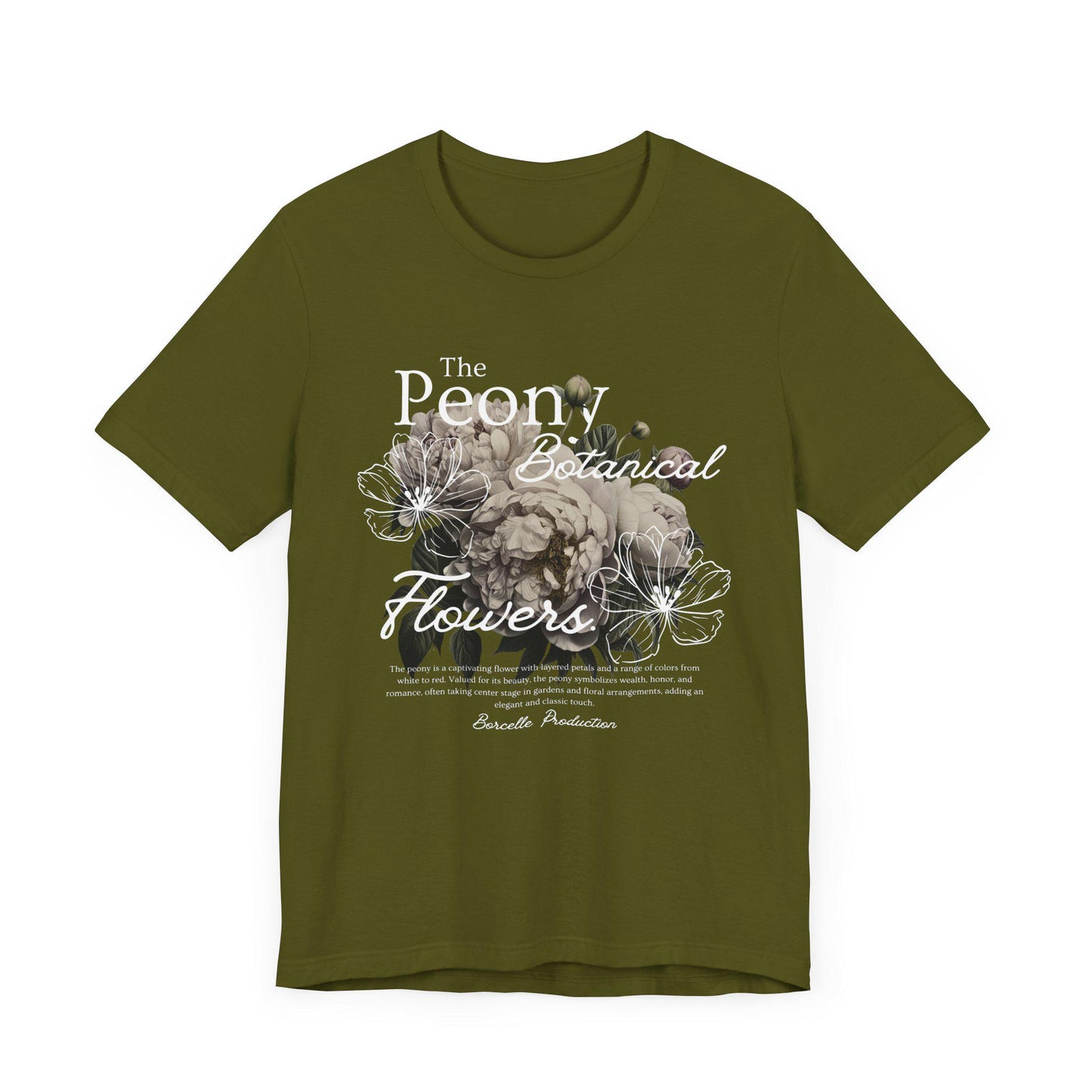 Botanical Flowers Tee, Floral T-Shirt, Nature Lover Gift, Casual Wear, Summer Fashion, Eco-Friendly Style