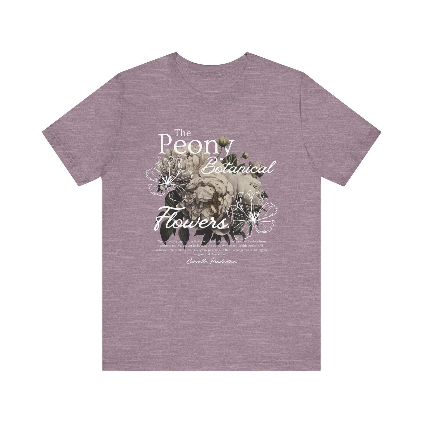 Botanical Flowers Tee, Floral T-Shirt, Nature Lover Gift, Casual Wear, Summer Fashion, Eco-Friendly Style