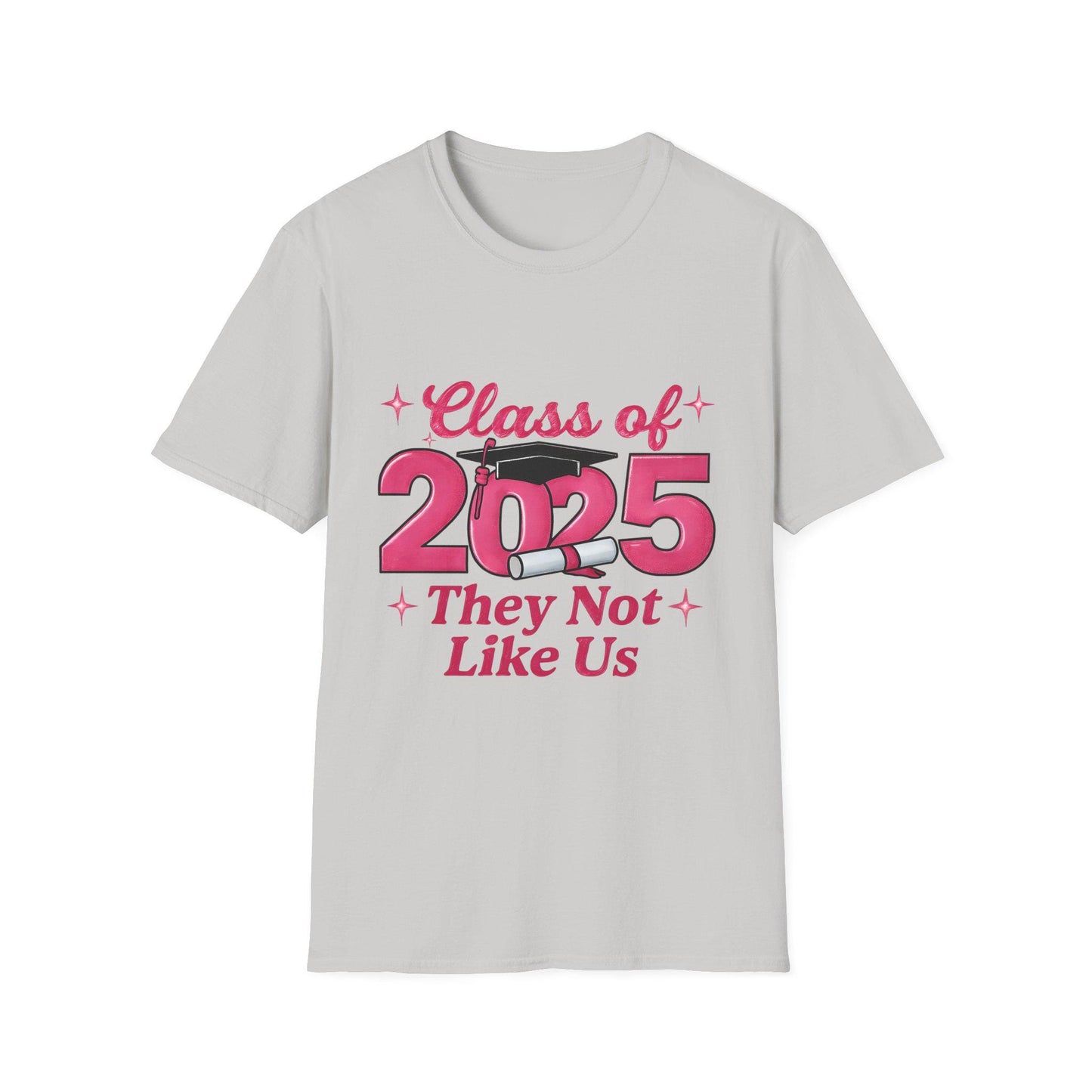 Class of 2025 Unisex Softstyle T-Shirt, Graduation Gift, Custom Tee for Seniors, School Spirit Shirt, Trendy Graduation Apparel