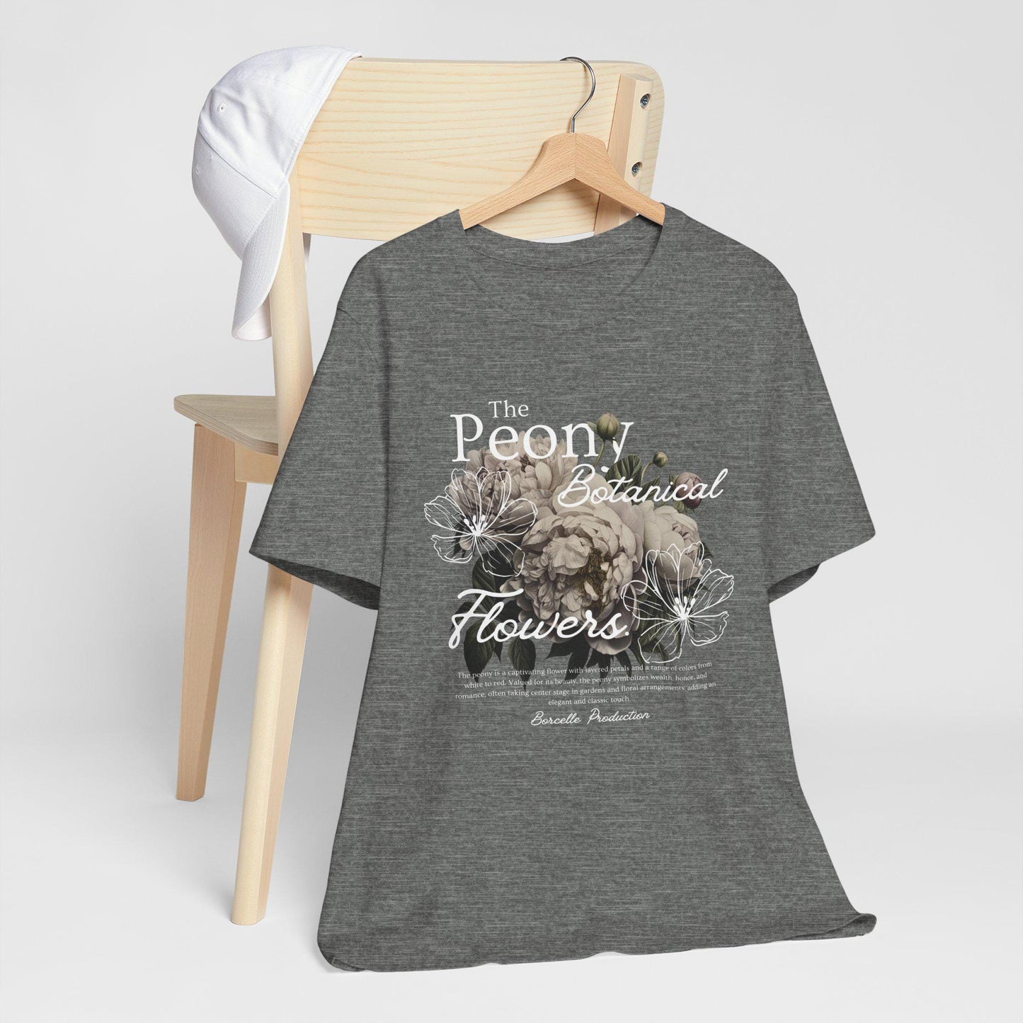 Botanical Flowers Tee, Floral T-Shirt, Nature Lover Gift, Casual Wear, Summer Fashion, Eco-Friendly Style