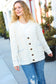 You've Got It Cream Button Down Boyfriend Cardigan