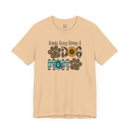 Dog Mom Tee - Unisex Jersey Short Sleeve Tee