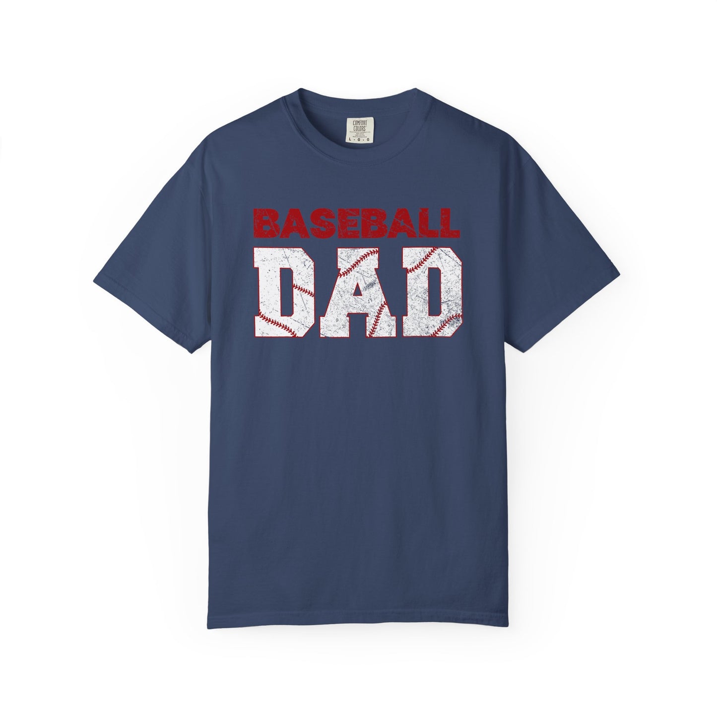Baseball Dad T-Shirt | Unisex Garment-Dyed Tee