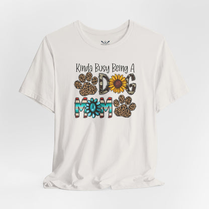 Dog Mom Tee - Unisex Jersey Short Sleeve Tee