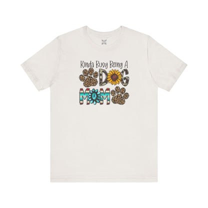 Dog Mom Tee - Unisex Jersey Short Sleeve Tee