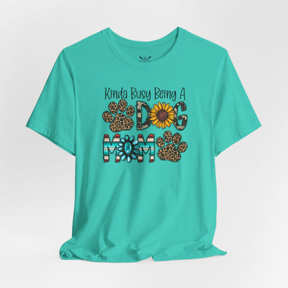 Dog Mom Tee - Unisex Jersey Short Sleeve Tee