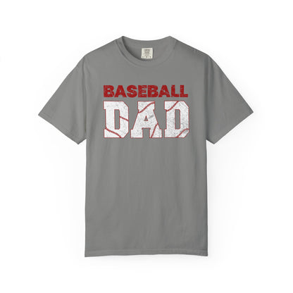 Baseball Dad T-Shirt | Unisex Garment-Dyed Tee