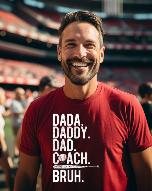 Crew Neck Fathers Day T-Shirt