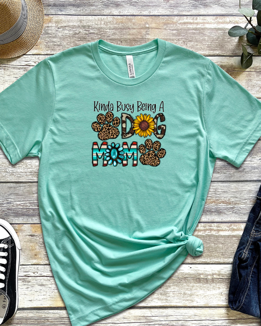 Dog Mom Tee - Unisex Jersey Short Sleeve Tee