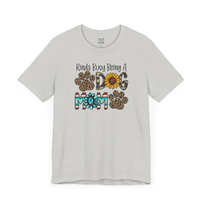 Dog Mom Tee - Unisex Jersey Short Sleeve Tee