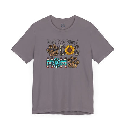 Dog Mom Tee - Unisex Jersey Short Sleeve Tee