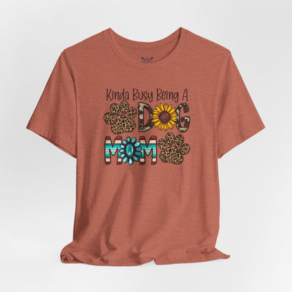 Dog Mom Tee - Unisex Jersey Short Sleeve Tee