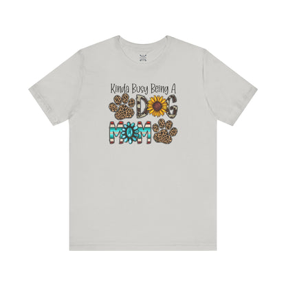 Dog Mom Tee - Unisex Jersey Short Sleeve Tee