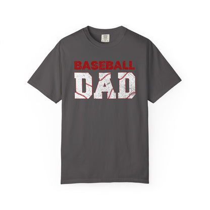Baseball Dad T-Shirt | Unisex Garment-Dyed Tee