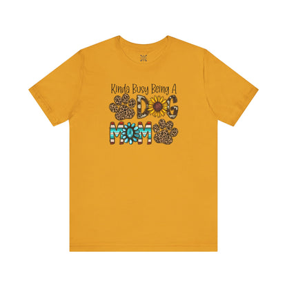 Dog Mom Tee - Unisex Jersey Short Sleeve Tee