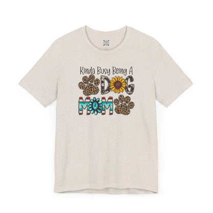 Dog Mom Tee - Unisex Jersey Short Sleeve Tee