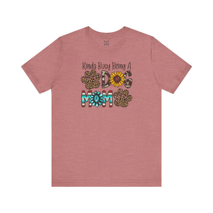 Dog Mom Tee - Unisex Jersey Short Sleeve Tee