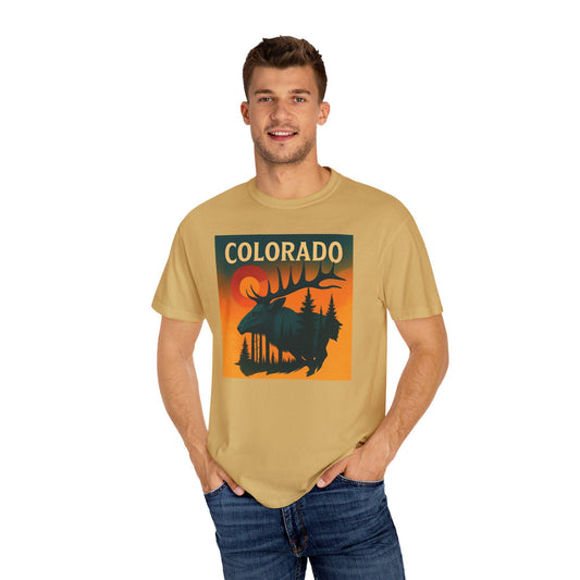 Colorado Nature Graphic Tee, Unisex T-shirt, Outdoor Lover Gift, Adventure Shirt, Hiking Apparel, Vintage Style, Travel Apparel