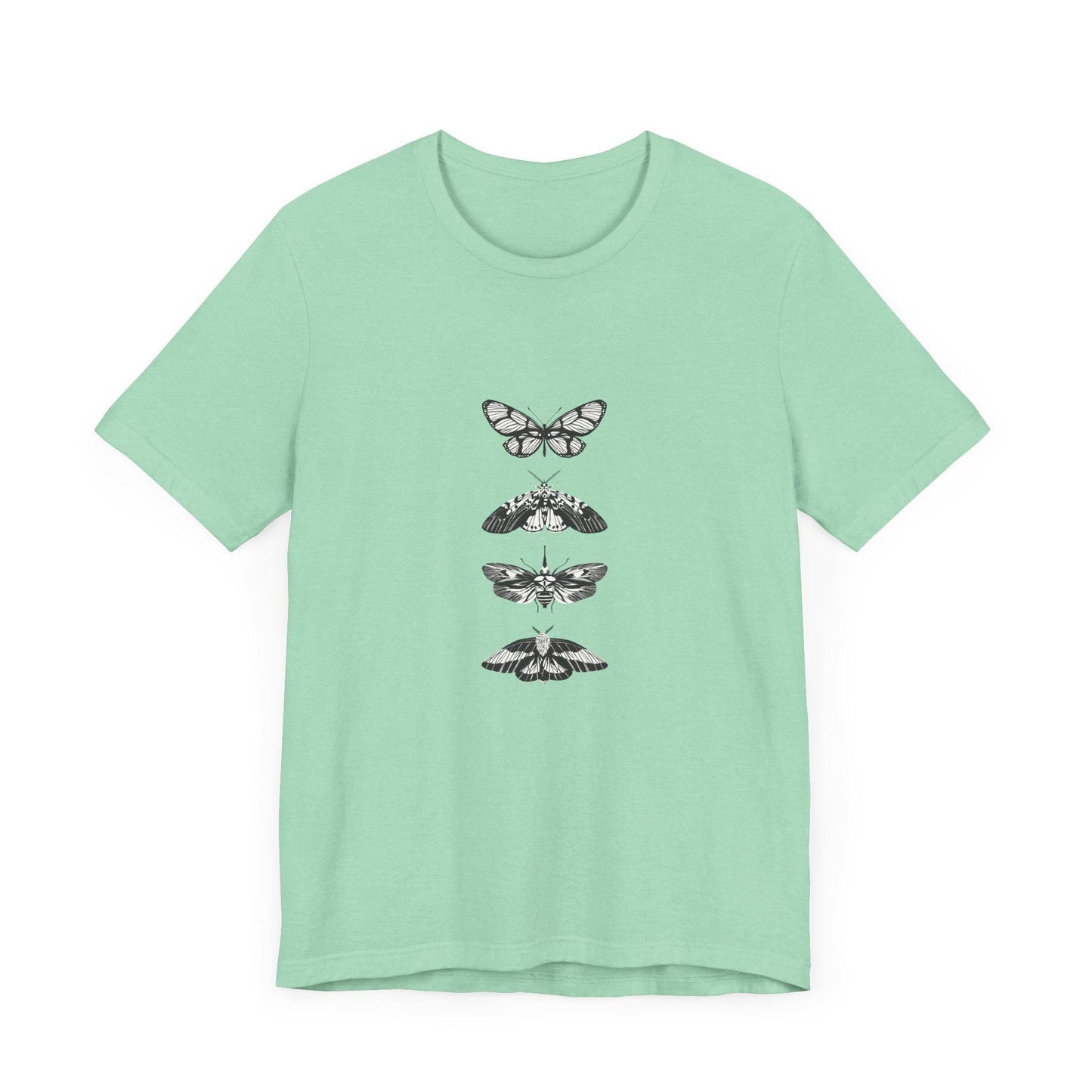 Minimalist Butterfly Graphic Tee for Nature Enthusiasts, Stylish Casual Shirt, Gift for Eco Lovers, Unisex Casualwear
