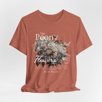 Botanical Flowers Tee, Floral T-Shirt, Nature Lover Gift, Casual Wear, Summer Fashion, Eco-Friendly Style