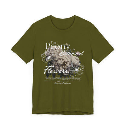 Botanical Flowers Tee, Floral T-Shirt, Nature Lover Gift, Casual Wear, Summer Fashion, Eco-Friendly Style