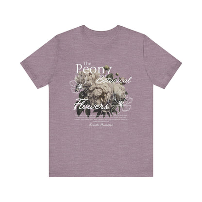 Botanical Flowers Tee, Floral T-Shirt, Nature Lover Gift, Casual Wear, Summer Fashion, Eco-Friendly Style