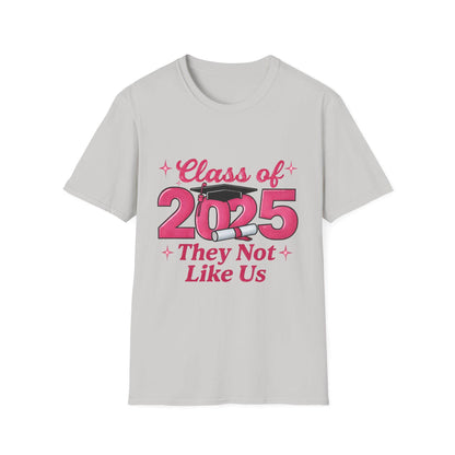 Class of 2025 Unisex Softstyle T-Shirt, Graduation Gift, Custom Tee for Seniors, School Spirit Shirt, Trendy Graduation Apparel