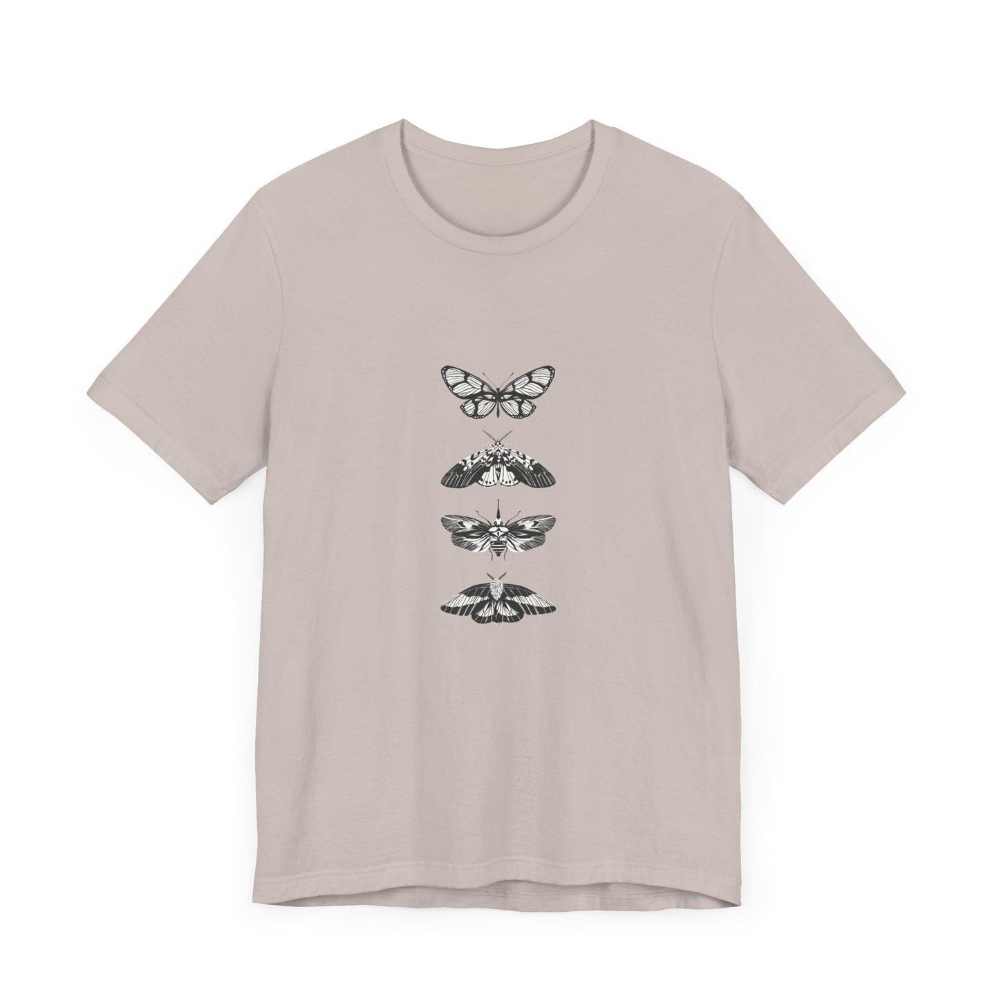 Minimalist Butterfly Graphic Tee for Nature Enthusiasts, Stylish Casual Shirt, Gift for Eco Lovers, Unisex Casualwear