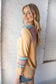 York Color Block Reverse Stitch Knit Pullover